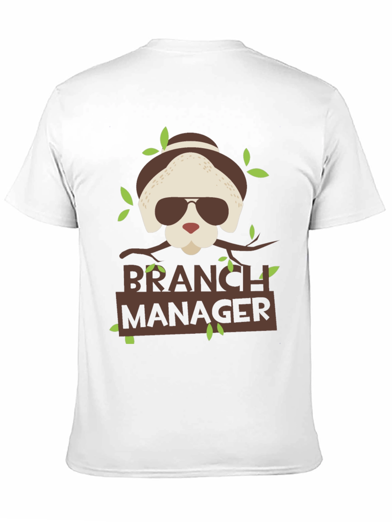 Black Branch Manager T-Shirt Funny Office Tee view 11