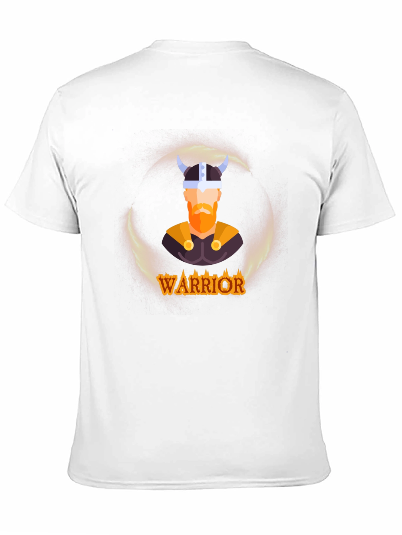 Black Warrior Viking Graphic Tee - Black T-Shirt view 11