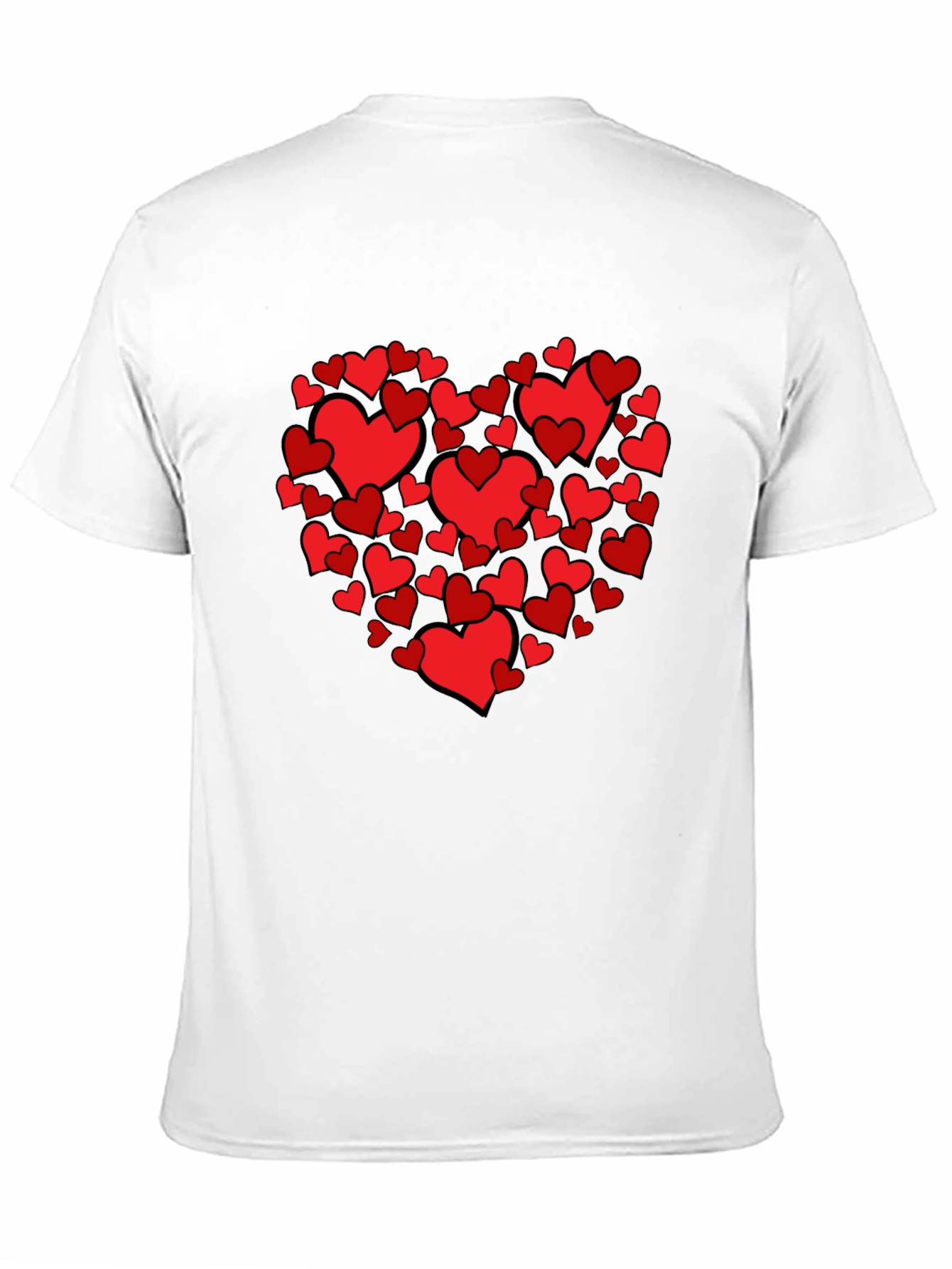 Black Heart Full of Love T-Shirt view 11