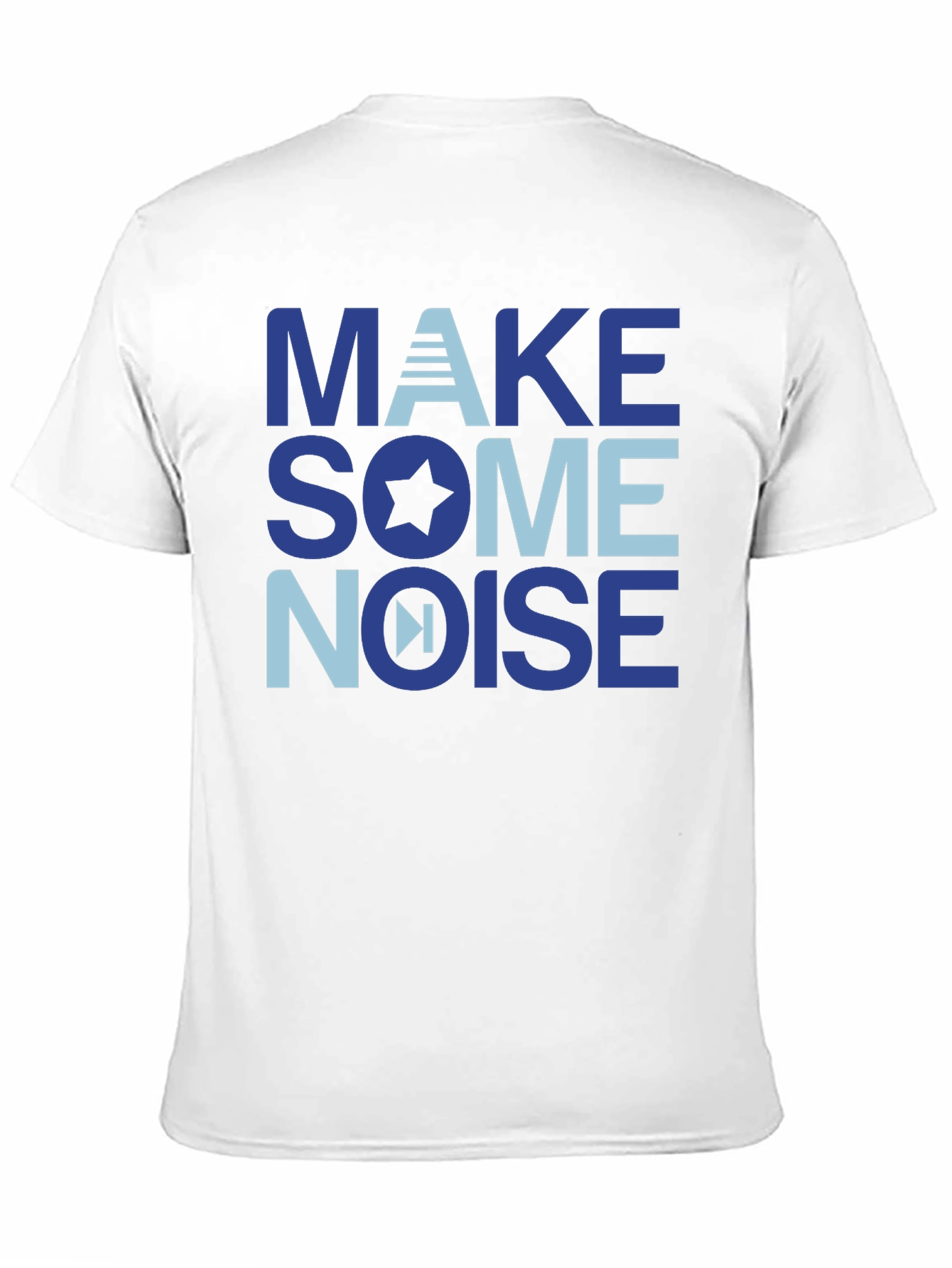 Black Make Some Noise Graphic T-Shirt - Soft Cotton Blend view 11