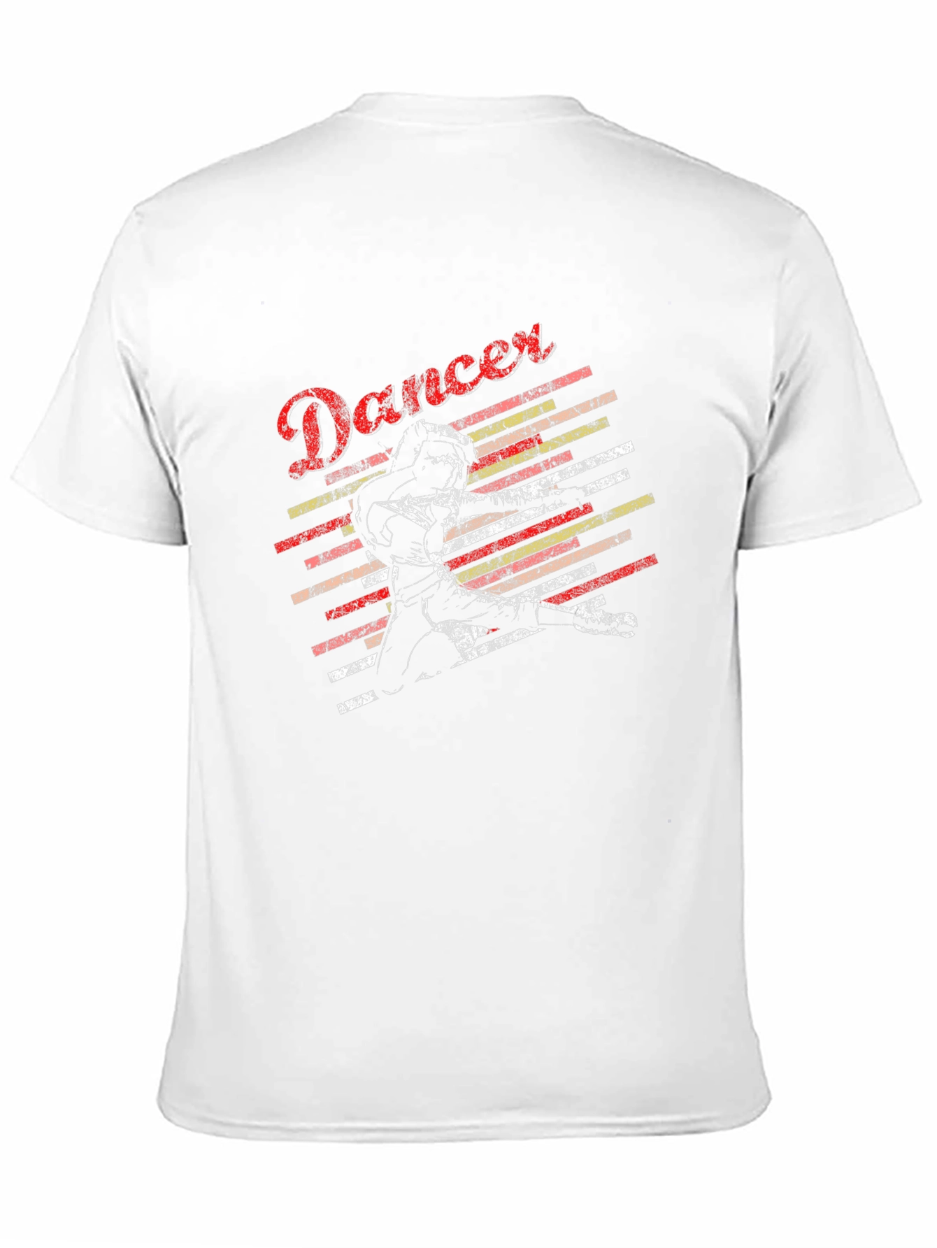 Black Dancer Graphic Tee - Men's Black Cotton T-Shirt view 11