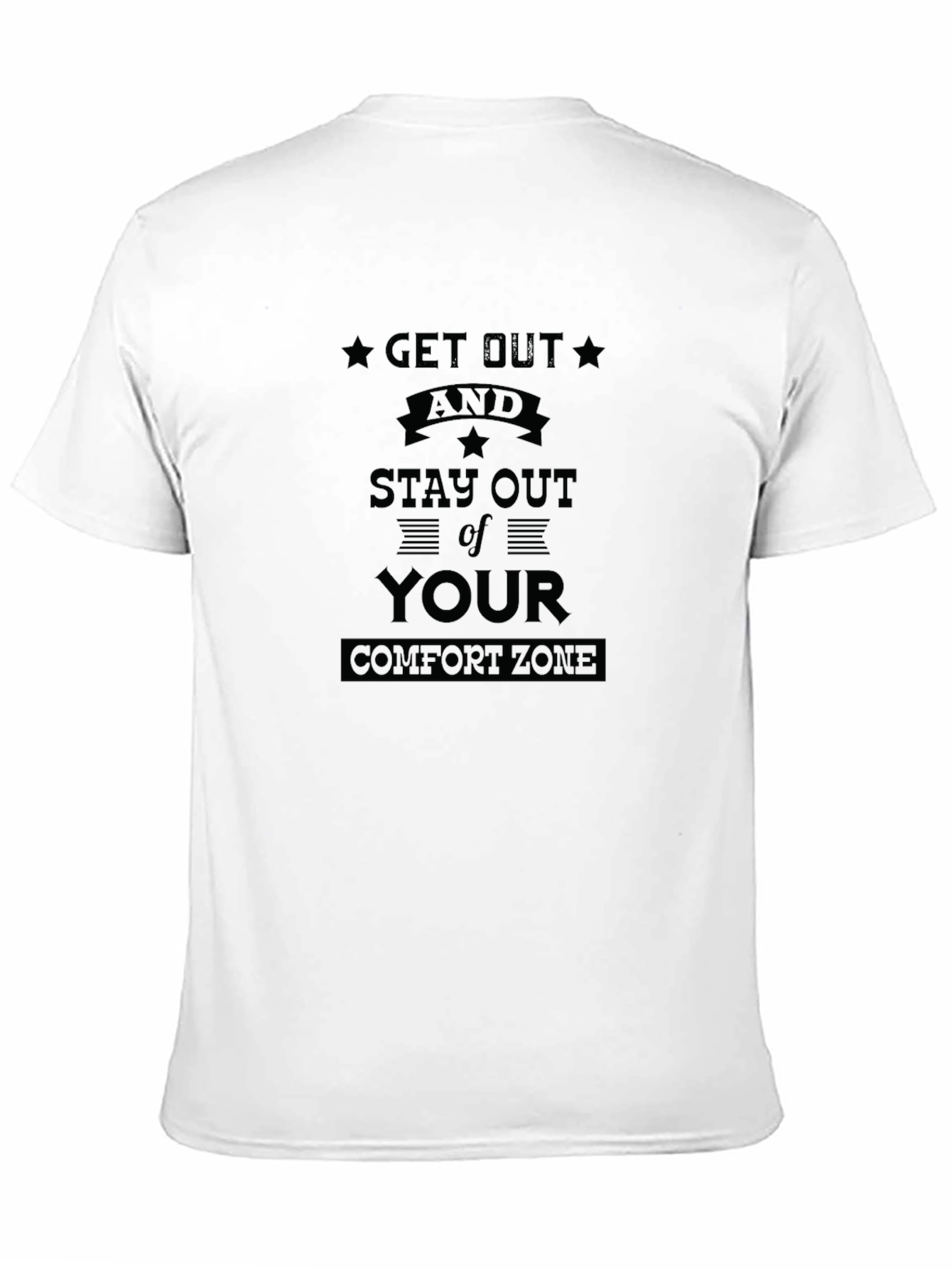 Black Comfort Zone Graphic Tee view 11