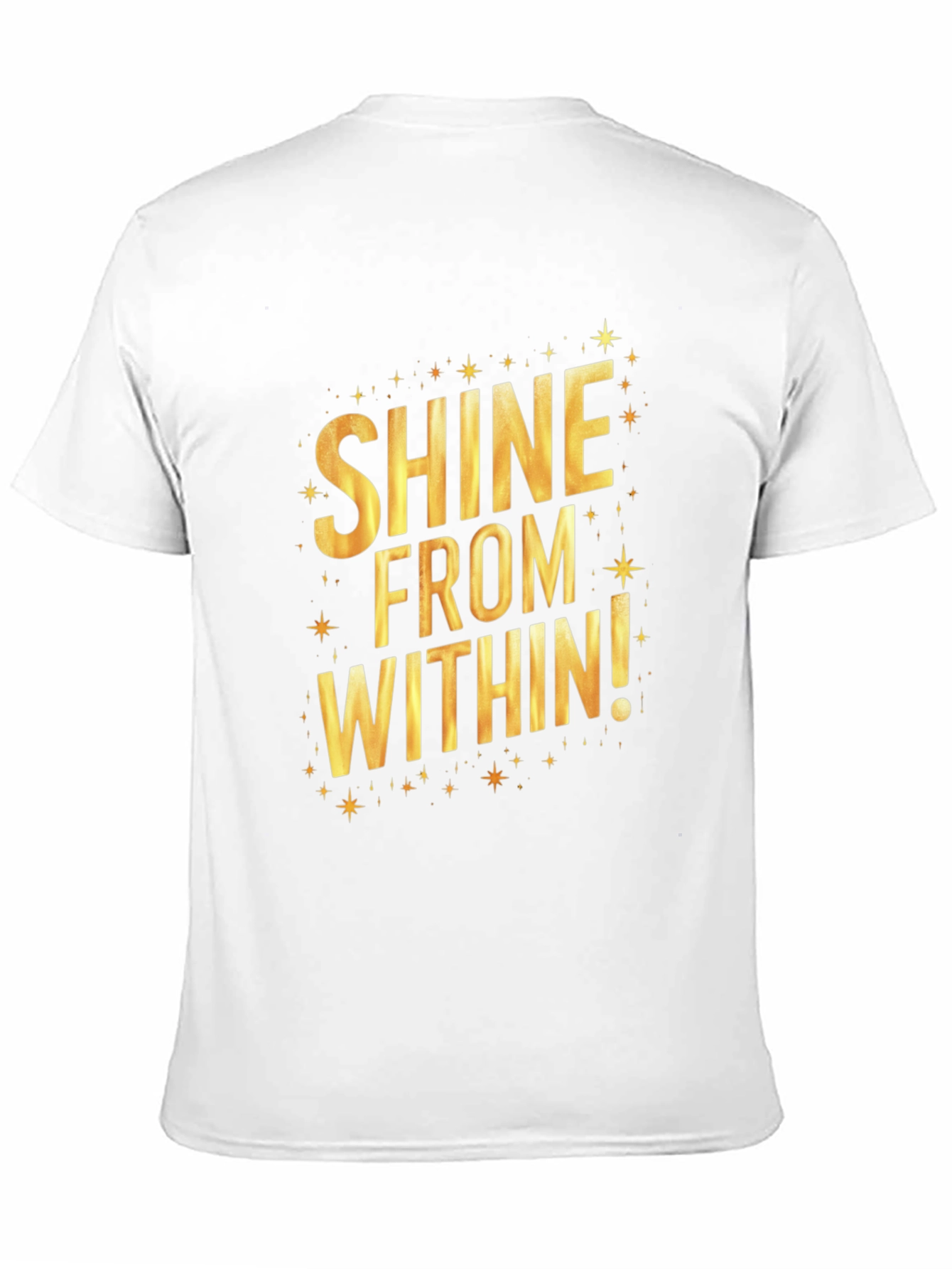 Black Shine From Within Graphic Tee - Black view 11