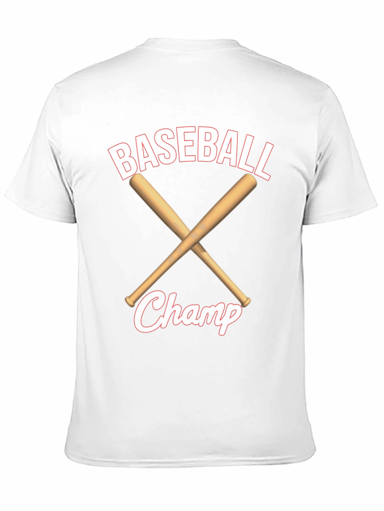 Black Baseball Champ Graphic T-Shirt view 11