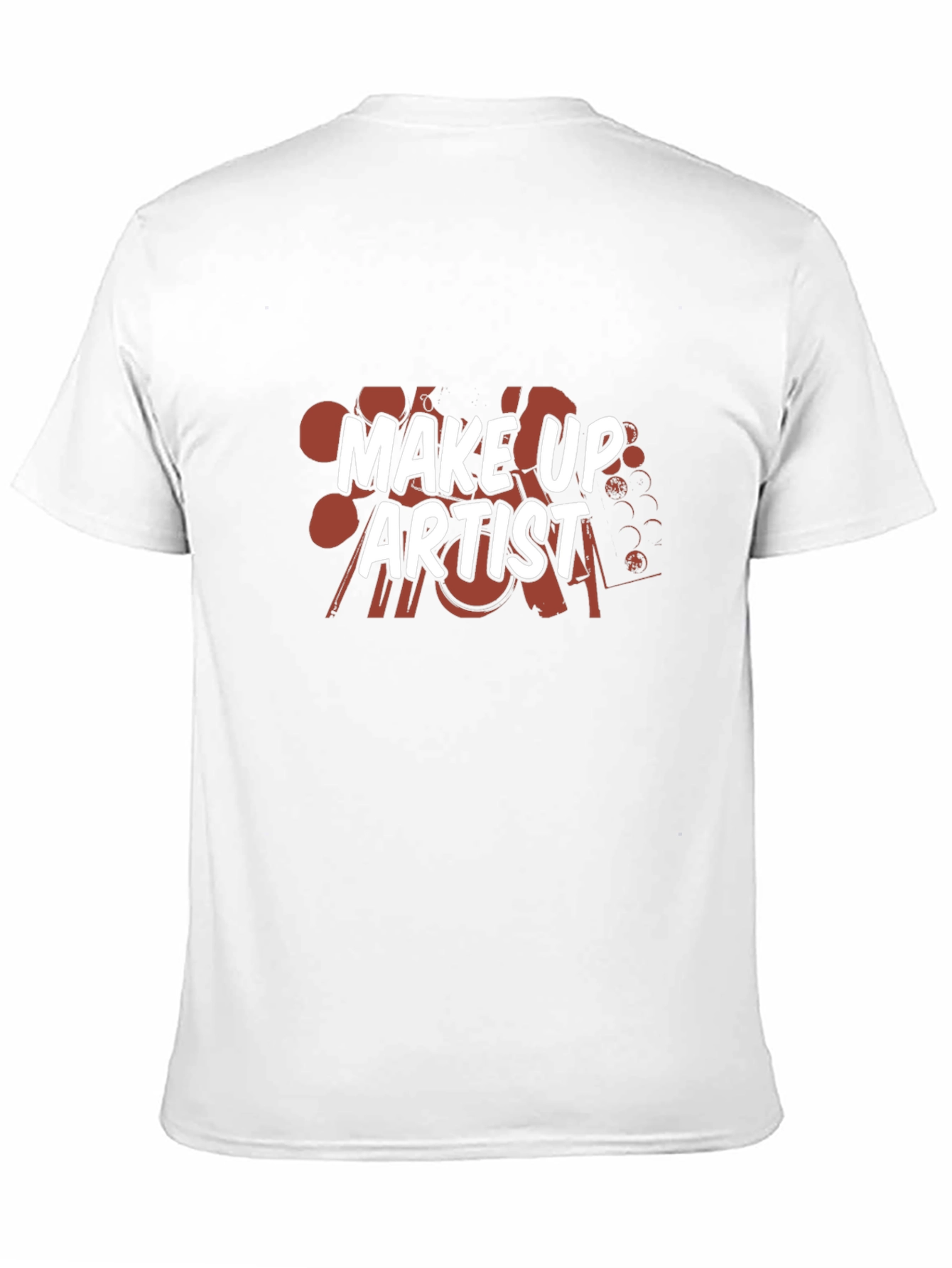 Black Make Up Artist Graphic T-Shirt - Black view 11