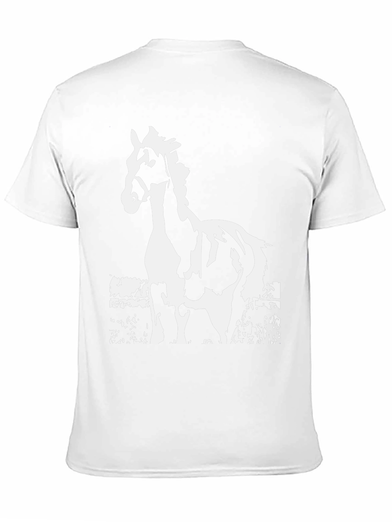Black Horse Graphic T-Shirt - Black view 11