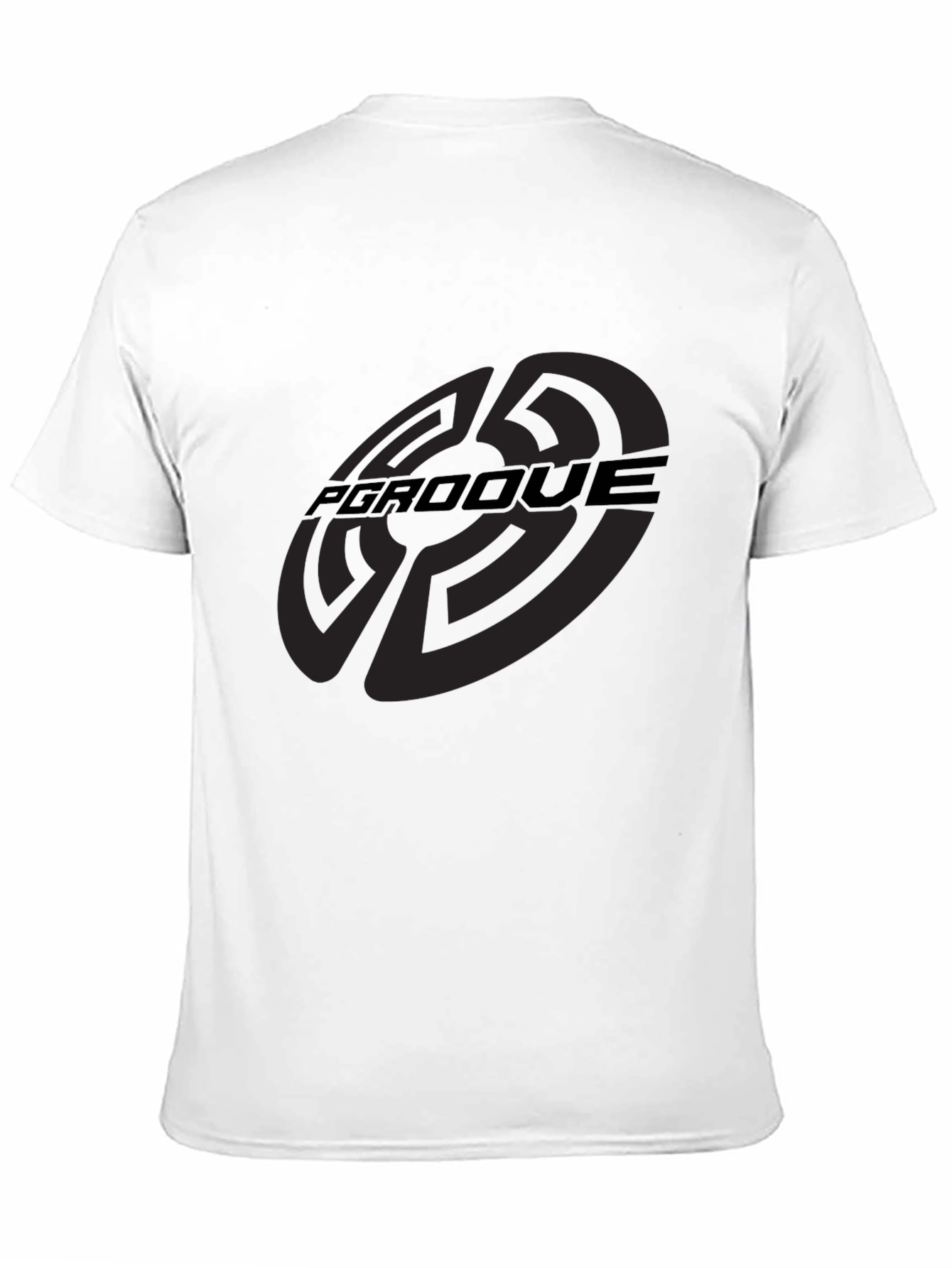Black PGRDOOVE Graphic Tee - Stylish Black T-Shirt view 11