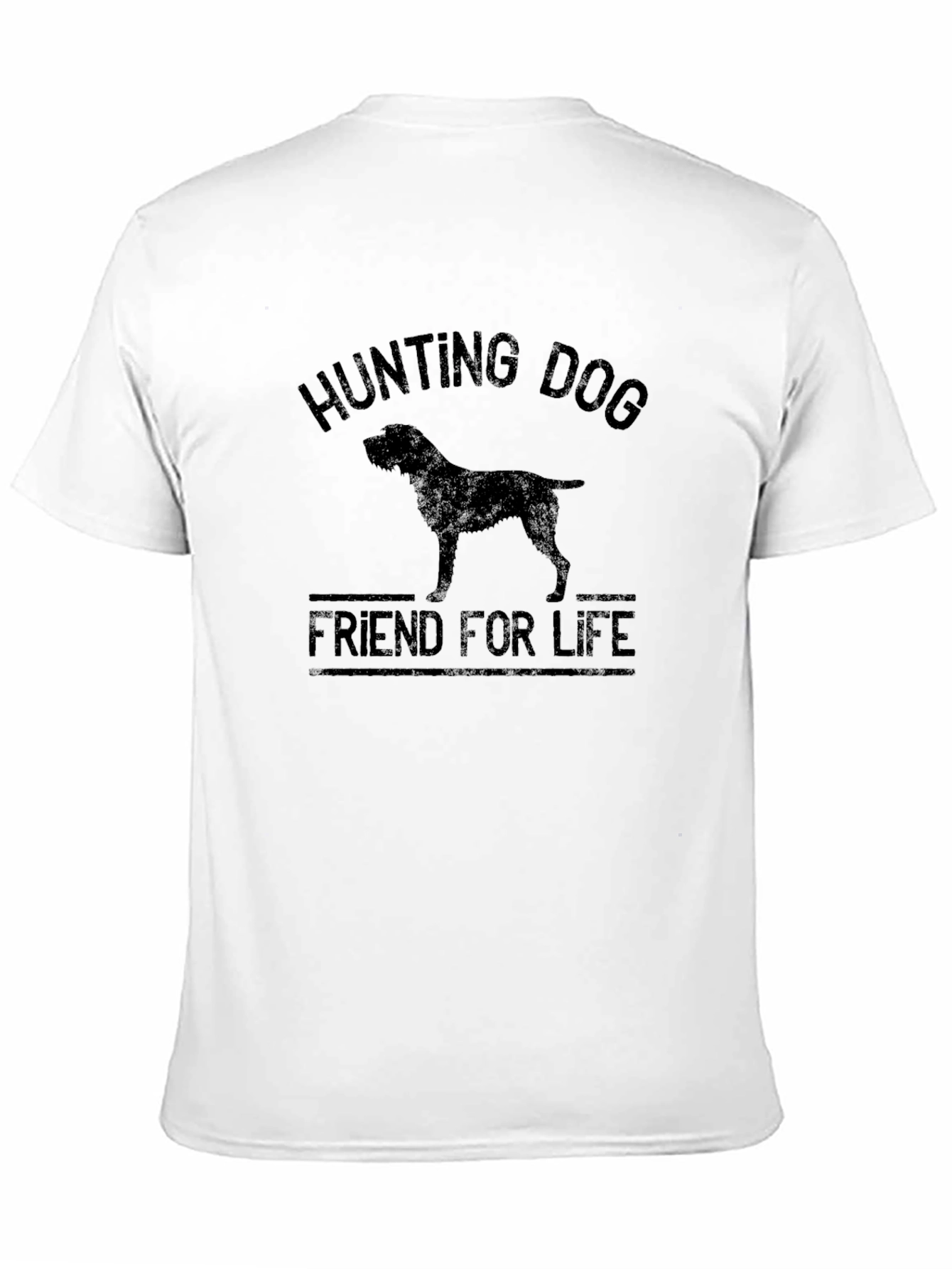 Black Hunting Dog Friend For Life T-Shirt view 11