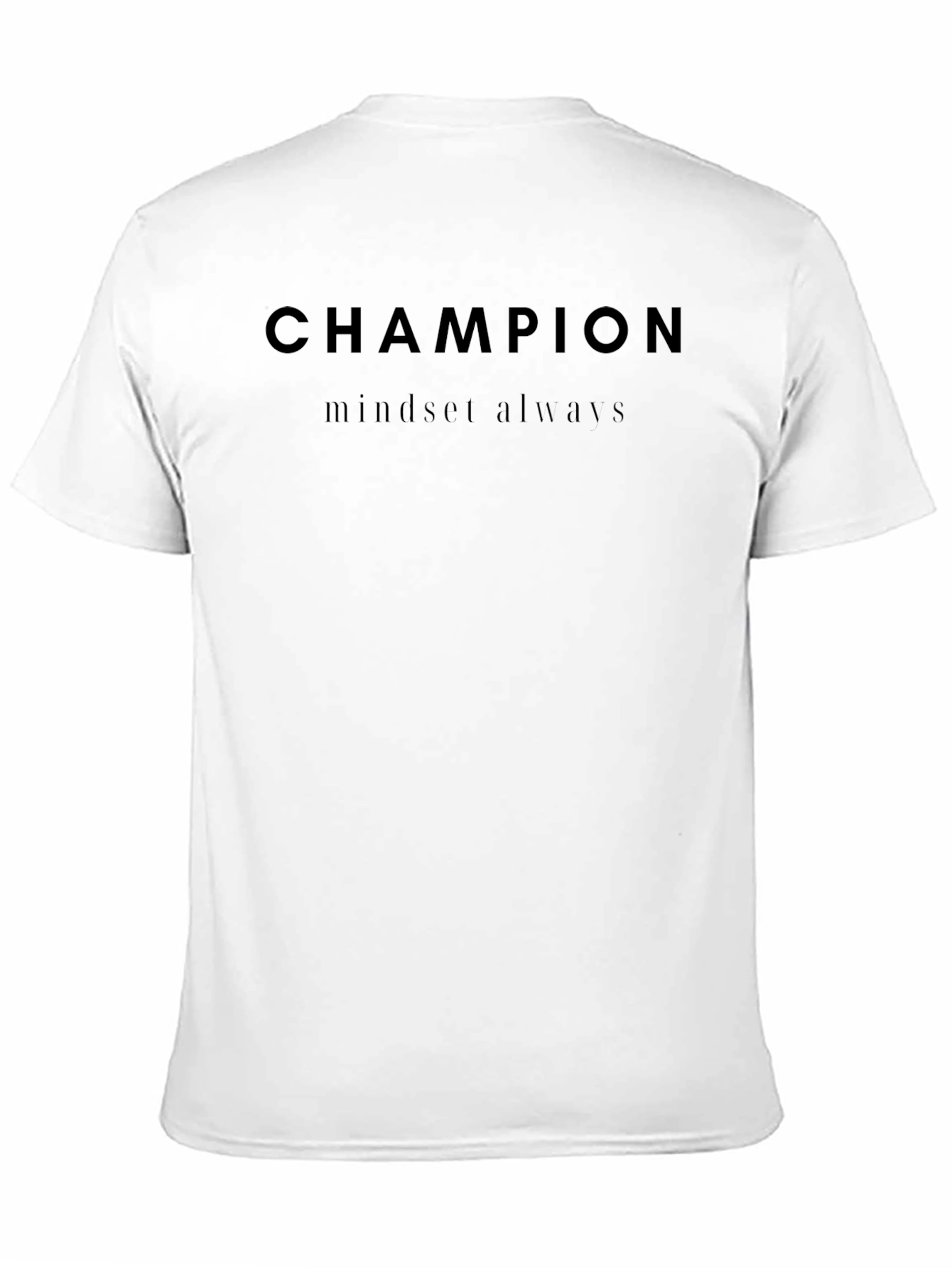 Black Champion Mindset Black T-Shirt view 11