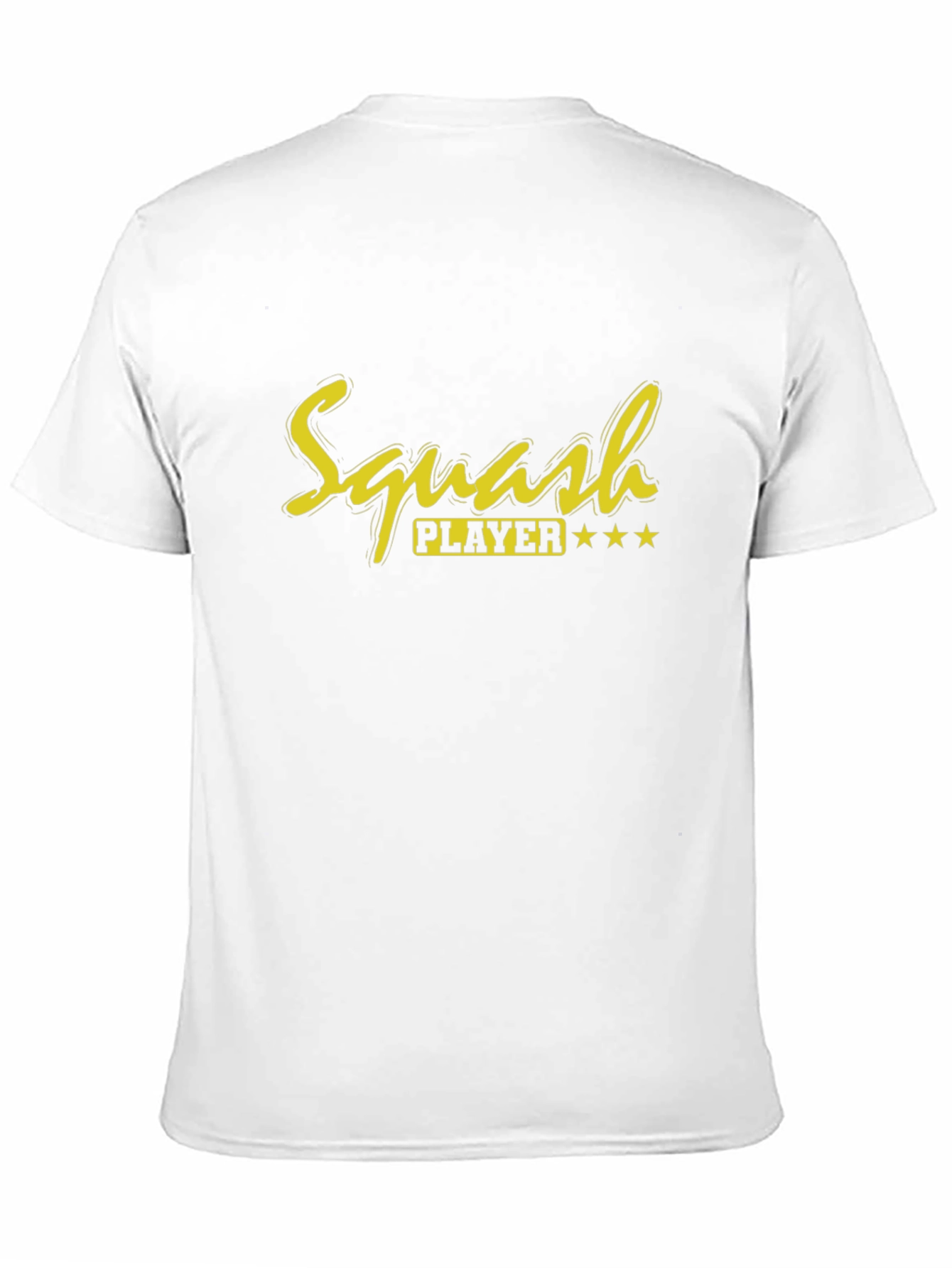 Black Squash Player Graphic Tee - Sporty & Stylish view 11