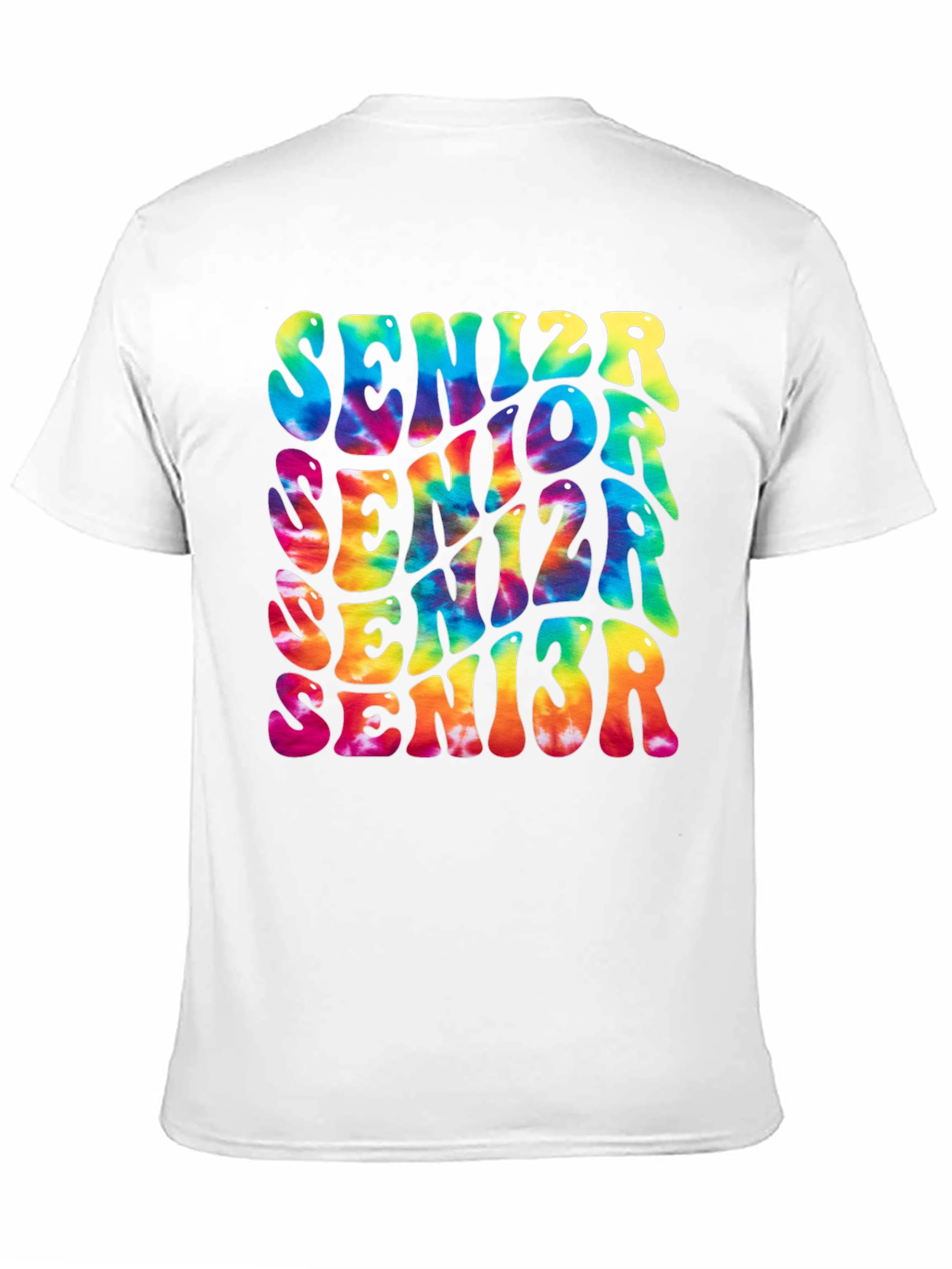 Black Senior Tie-Dye Graphic T-Shirt view 11