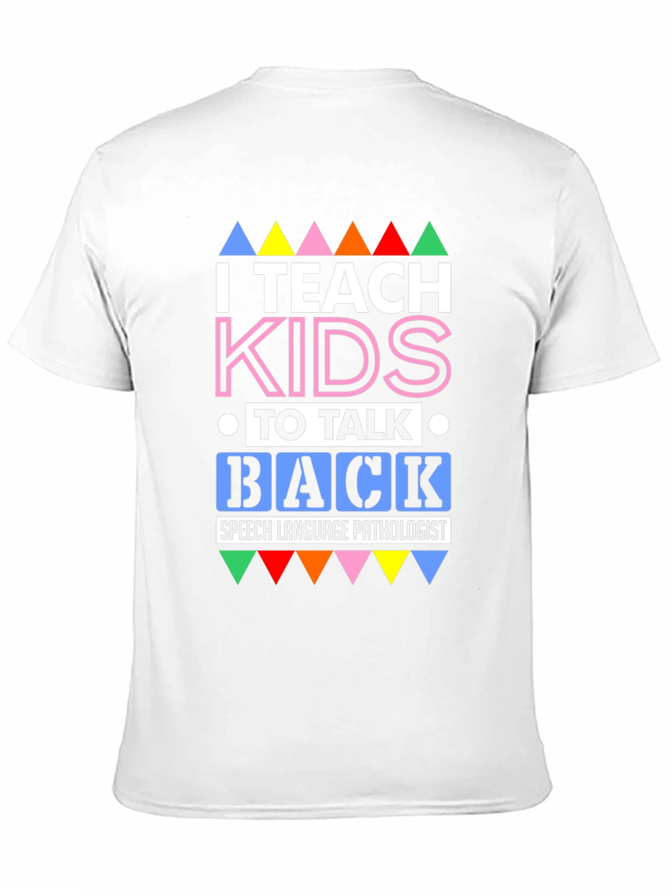 Black I Teach Kids to Talk Back T-Shirt view 11