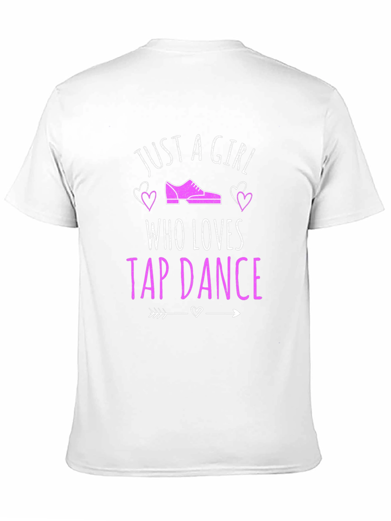 Black Just A Girl Who Loves Tap Dance T-Shirt view 11