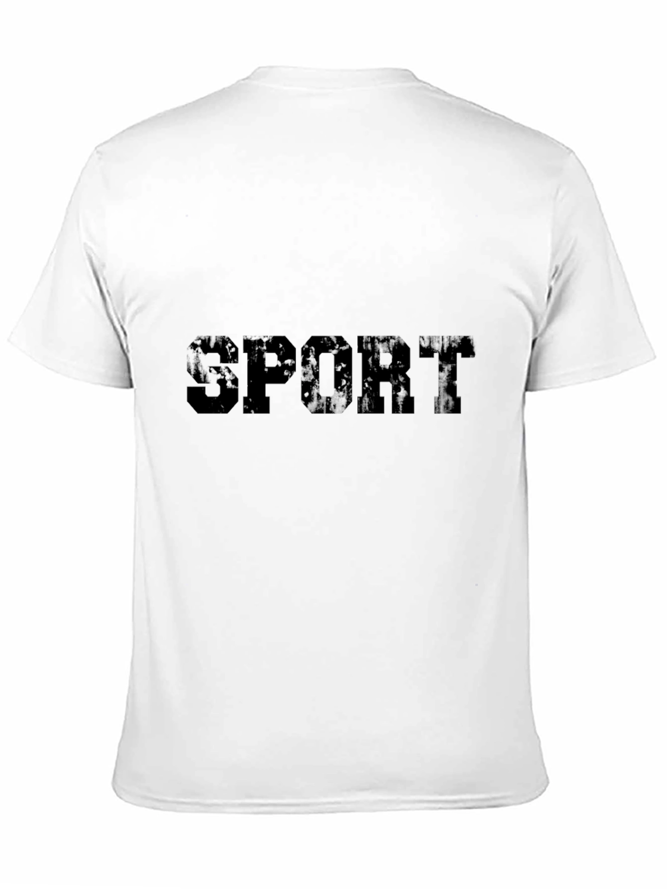 Men's Black "SPORT" Graphic T-Shirt - 11