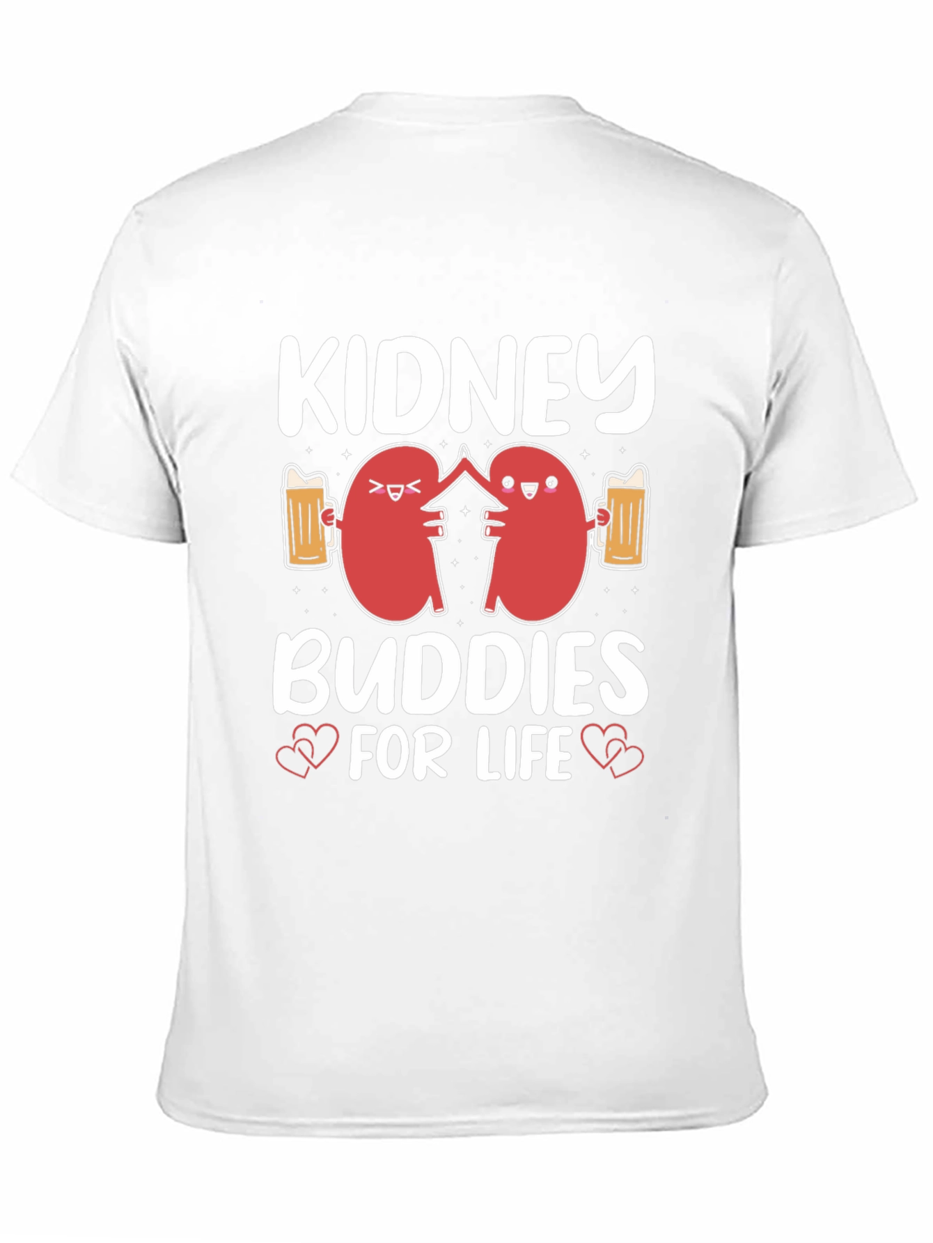 Black Kidney Buddies for Life Graphic Tee view 11