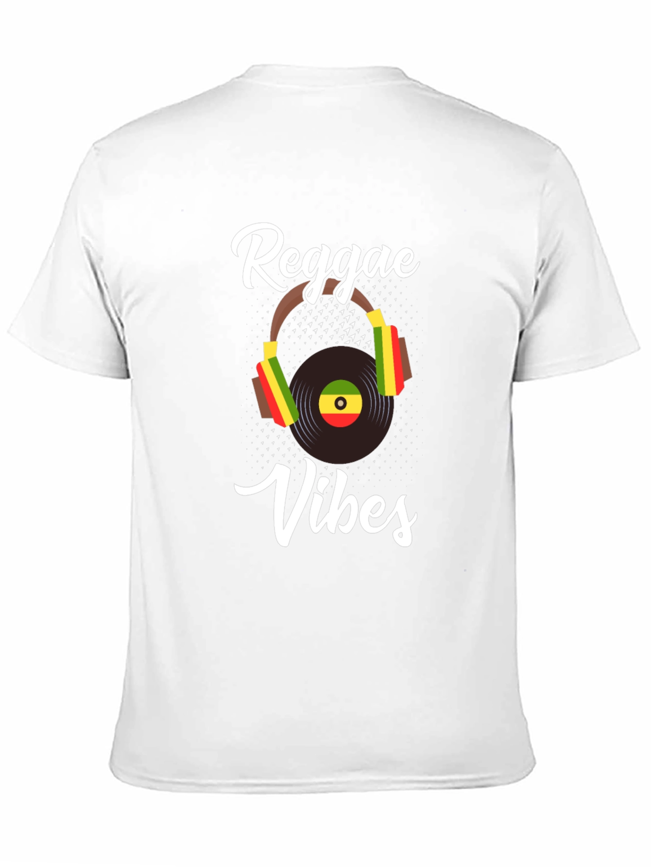 Black Reggae Vibes T-Shirt - Black Music Graphic Tee view 11