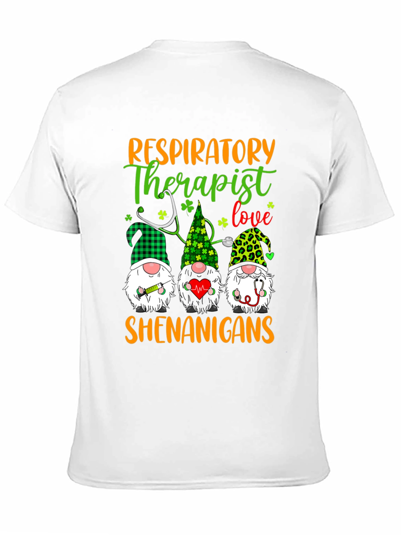 Black Respiratory Therapist Shenanigans T-Shirt view 11