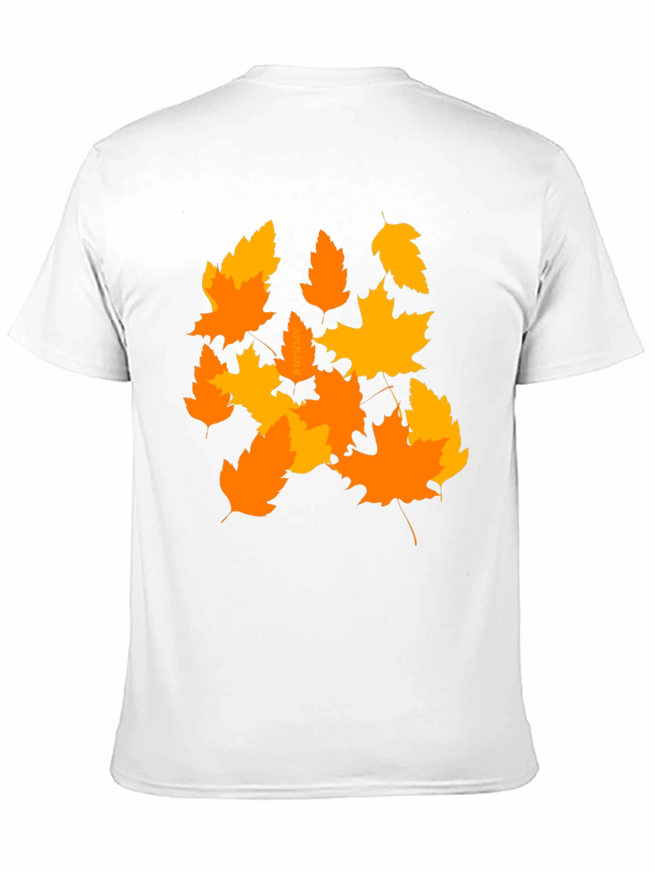 Black Autumn Leaves Graphic Tee - Stylish Fall Fashion view 11
