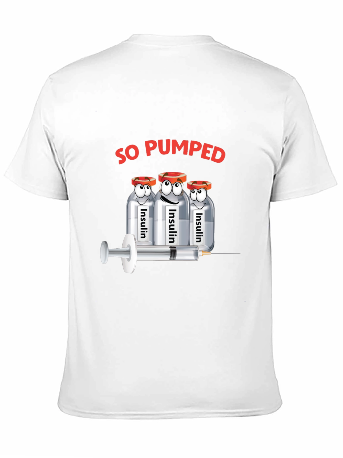 Black So Pumped Insulin Graphic T-Shirt view 11