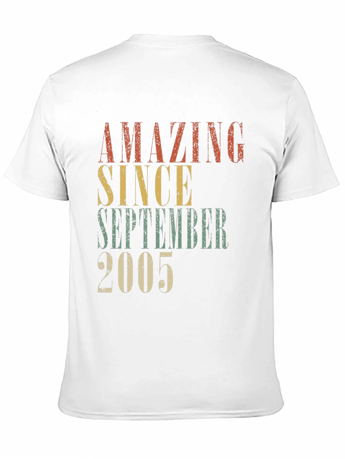 Black Amazing Since September 2005 Black T-Shirt view 11