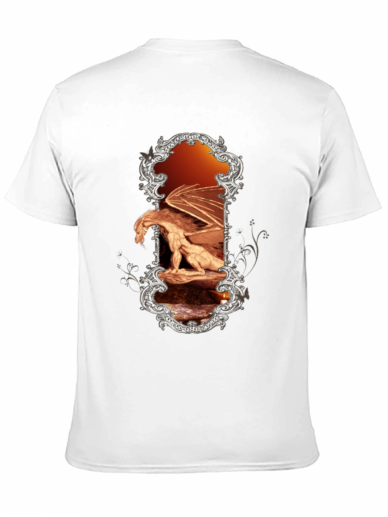 Black Dragon Graphic Black T-Shirt view 11