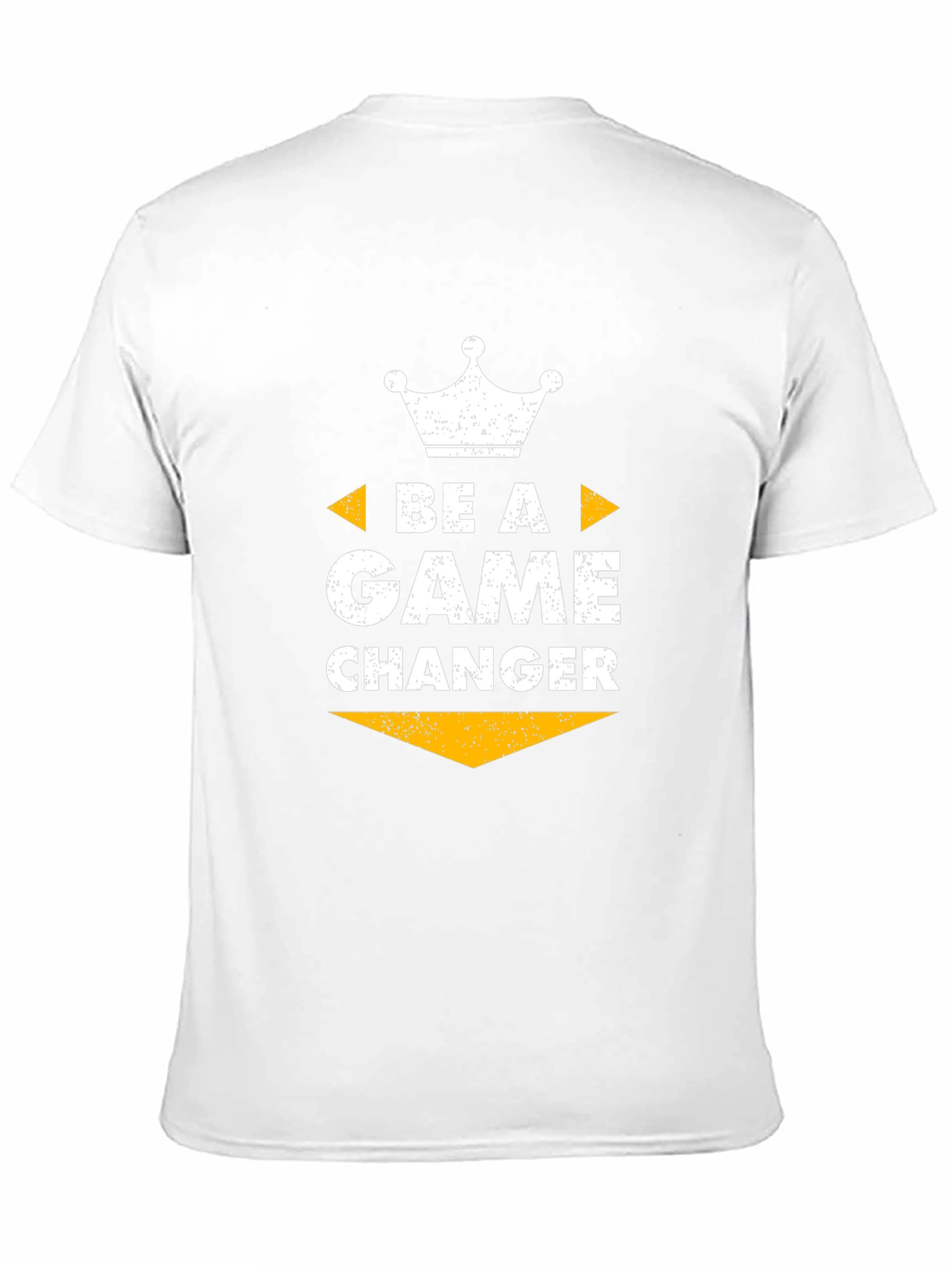 Black Be A Game Changer Graphic Tee - Black view 11