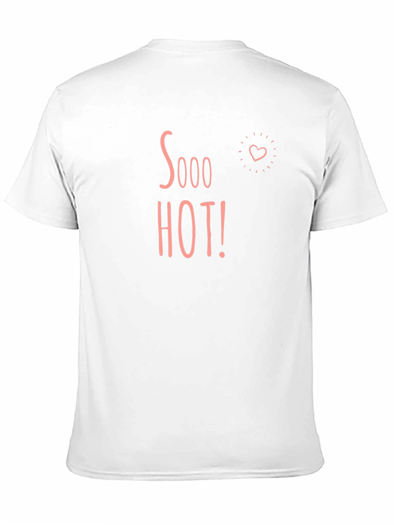 Black Sooo Hot! Graphic Tee - Black Cotton T-Shirt view 11