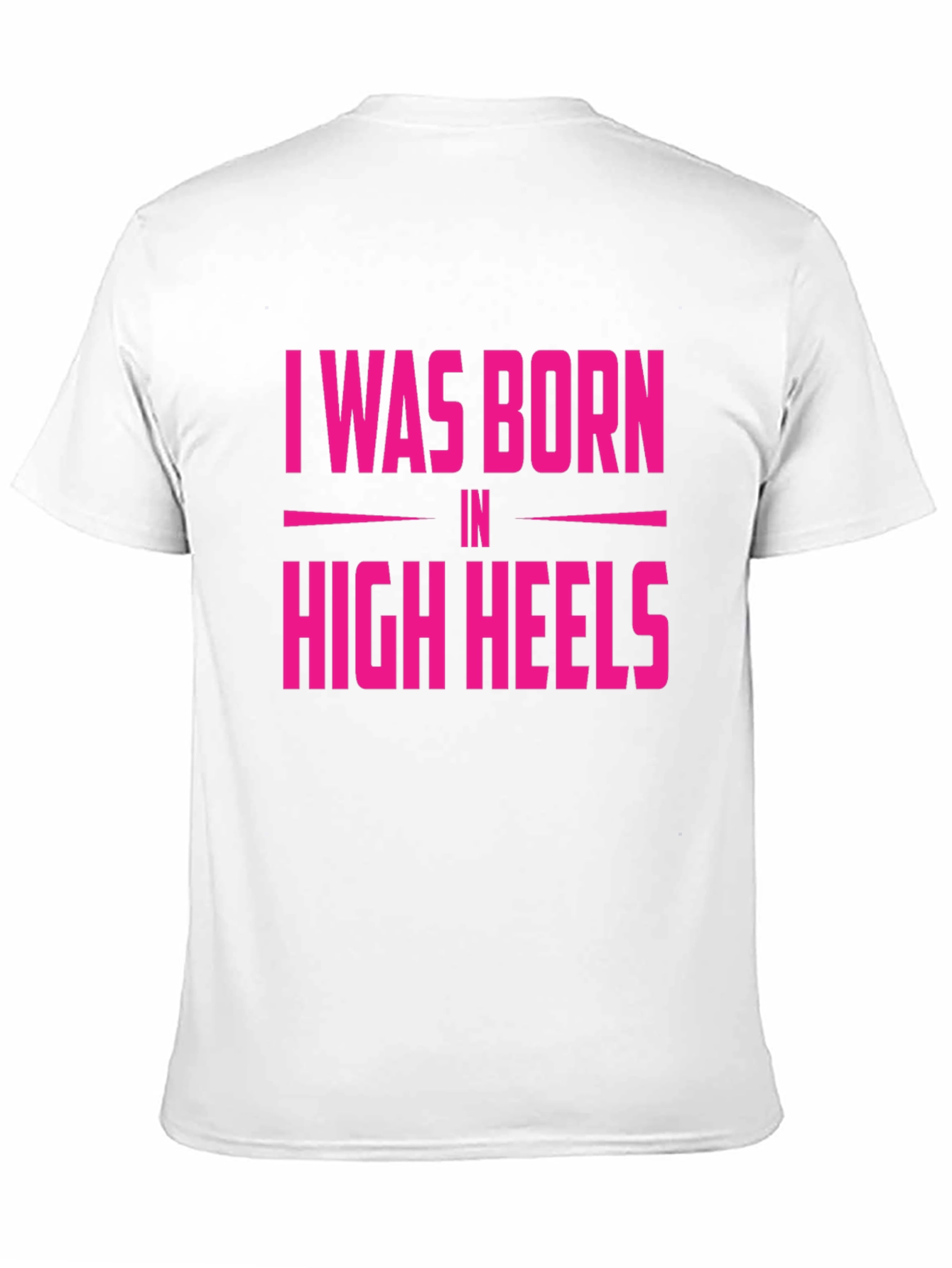 Black I Was Born in High Heels Graphic Tee view 11