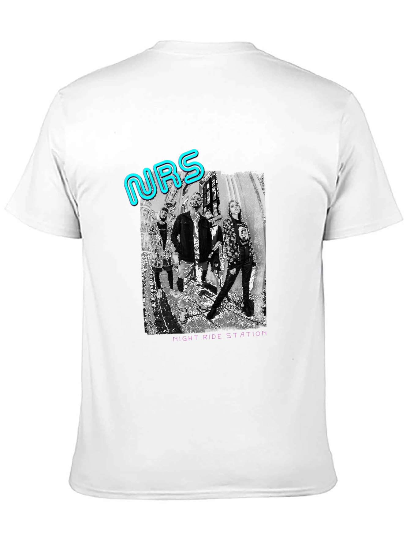 Black Night Riots Station Graphic Tee view 11