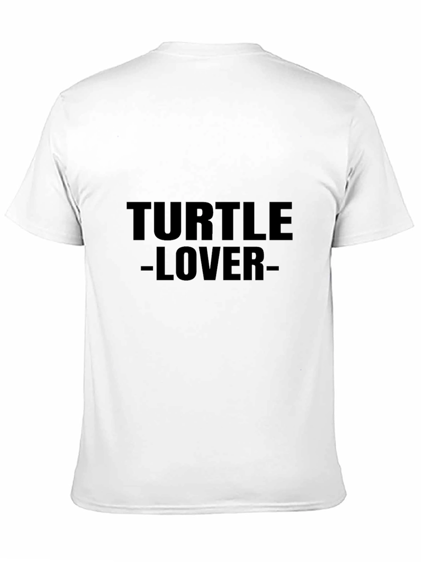 Black Turtle Lover Black T-Shirt view 11