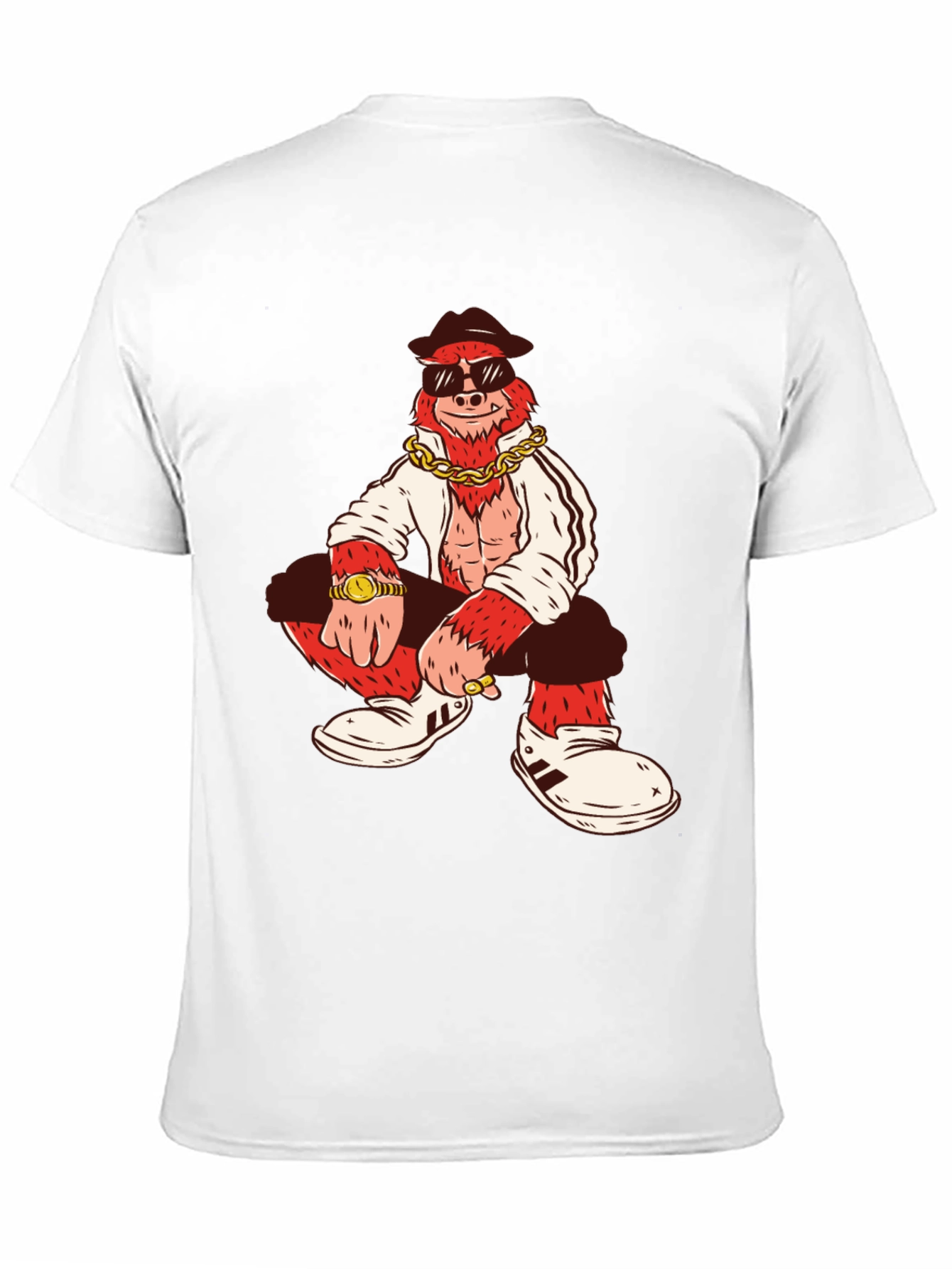 Black Cool Gorilla T-Shirt view 11