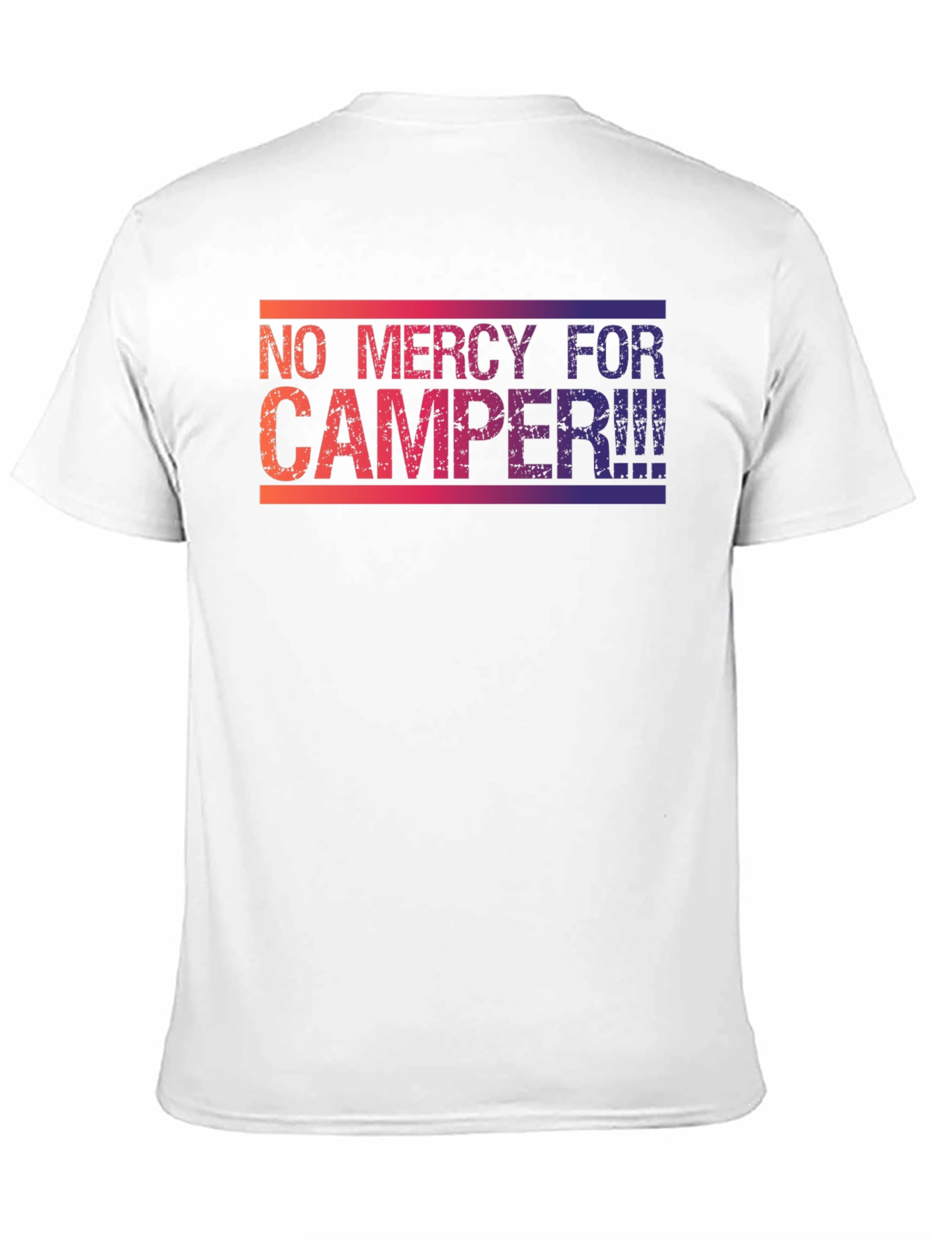 Black No Mercy for Camper Graphic Tee view 11