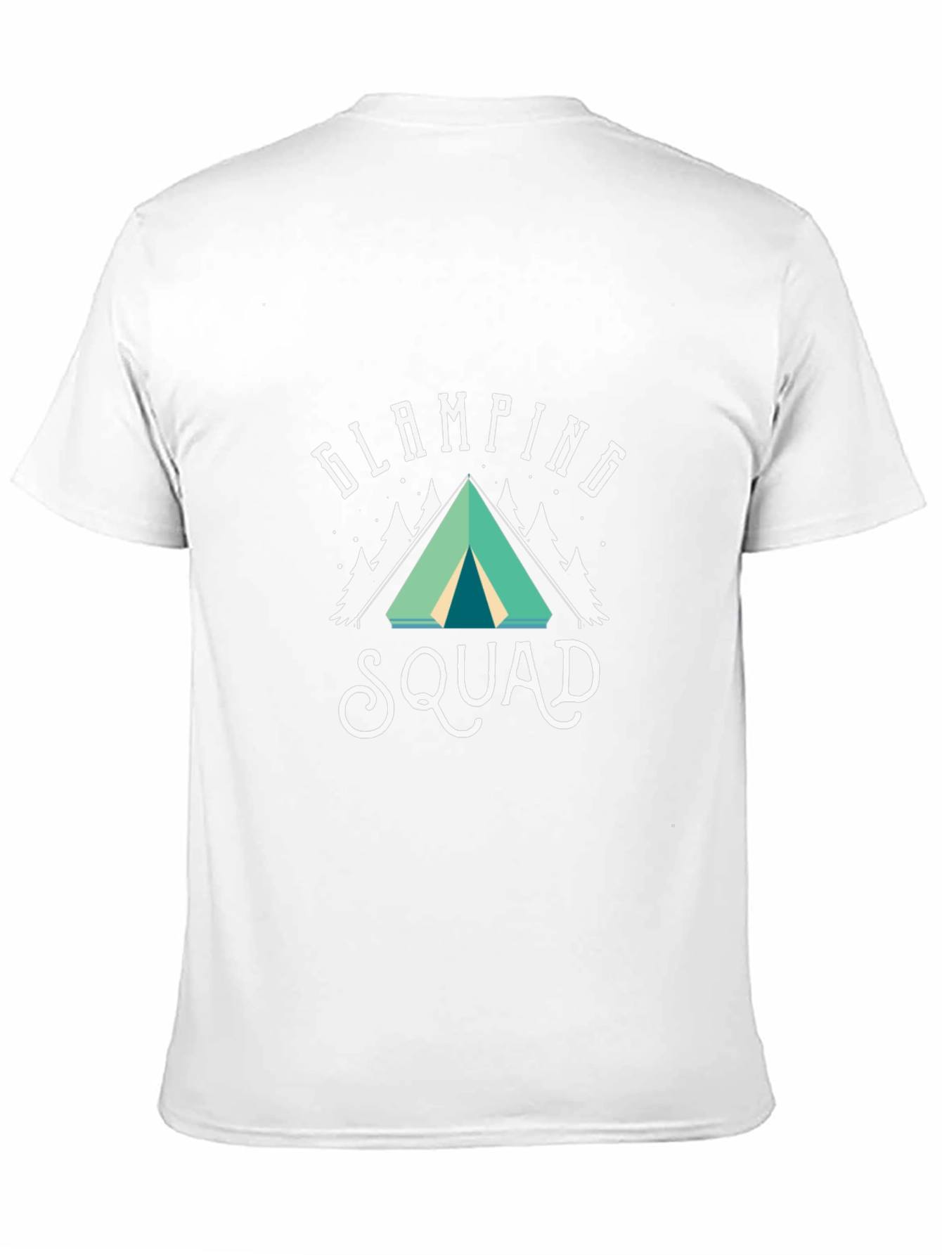 Black Glamping Squad T-Shirt Camping Adventure view 11