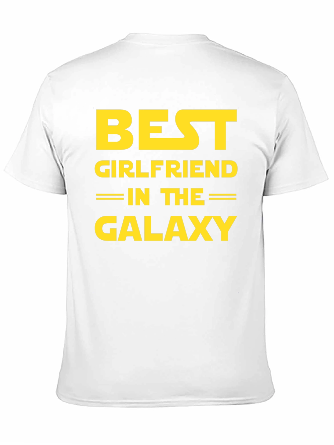 Best Girlfriend in the Galaxy Black T-Shirt - 11