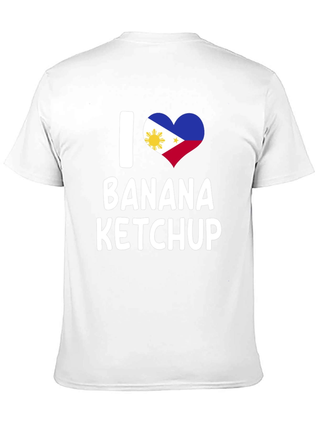 I Heart Banana Ketchup Tee - Novelty Graphic T-Shirt - 11