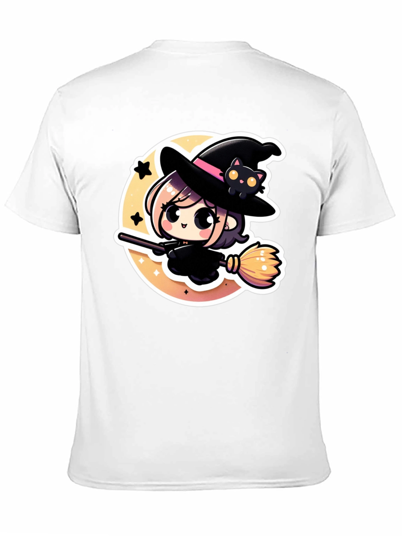 Kawaii Witch T-Shirt - Cute Halloween Tee - 11
