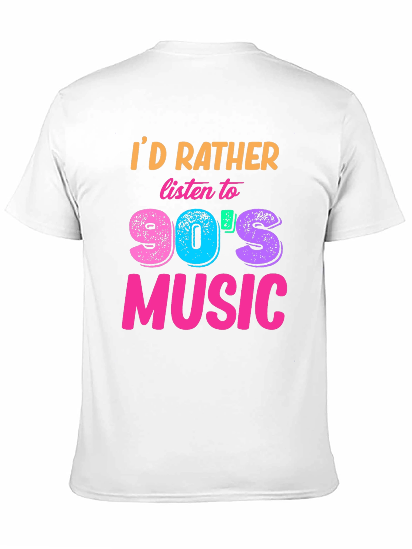 Black 90s Music T-Shirt - Retro Style view 11