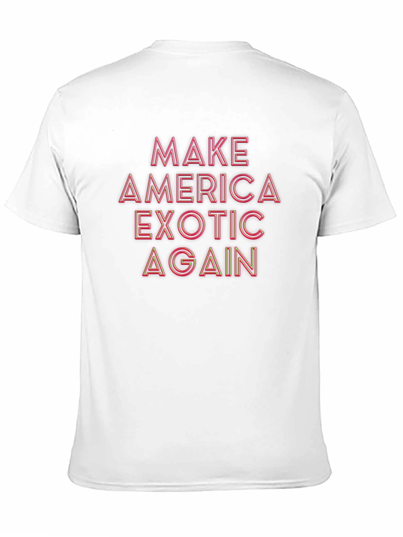 Black Make America Exotic Again Black Tee view 11