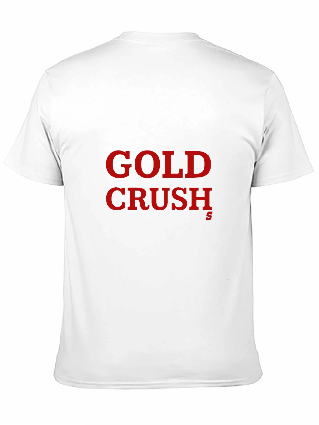 Black Gold Crush Graphic Tee - Trendy Casual Style view 11