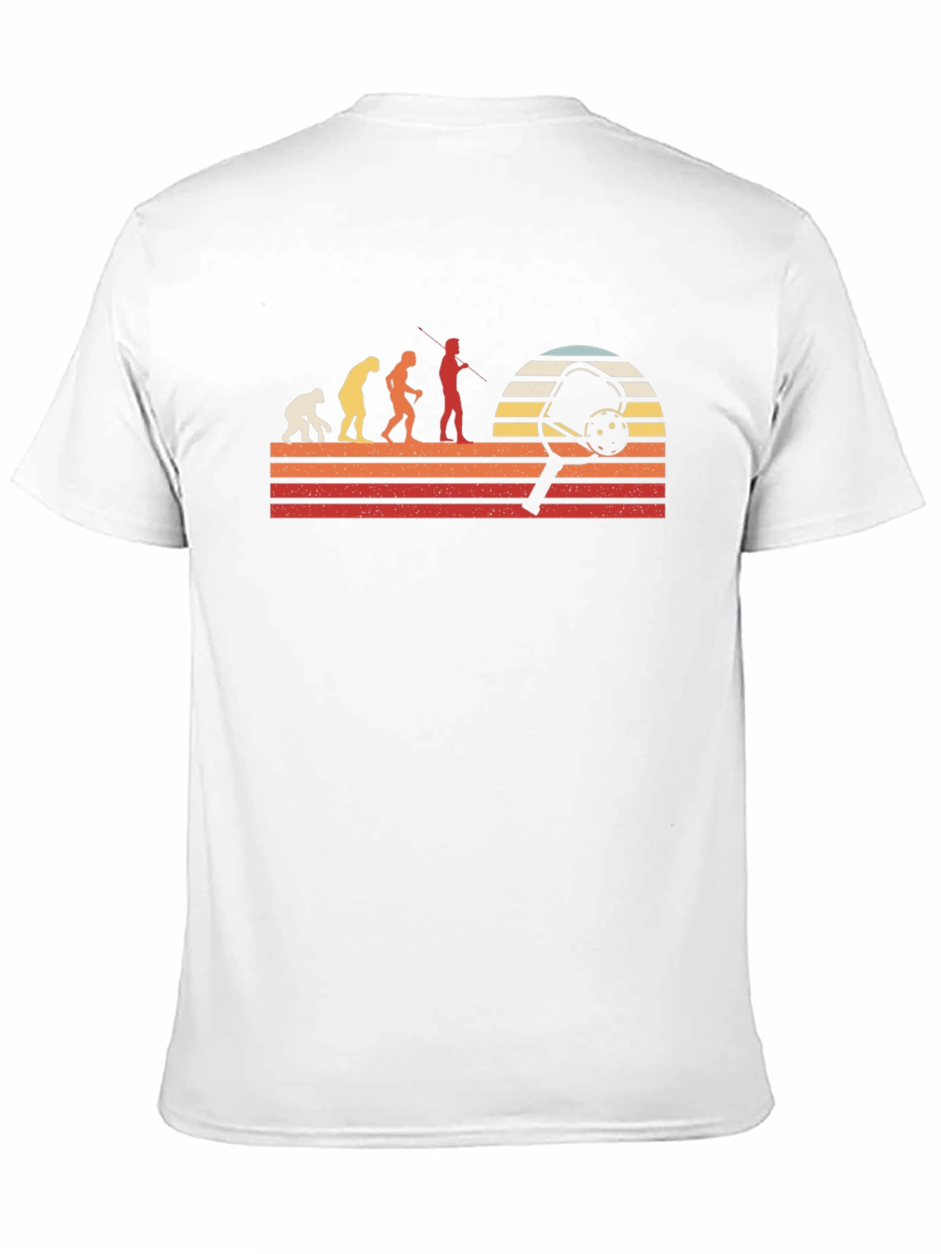 Black Pickleball Evolution T-Shirt view 11