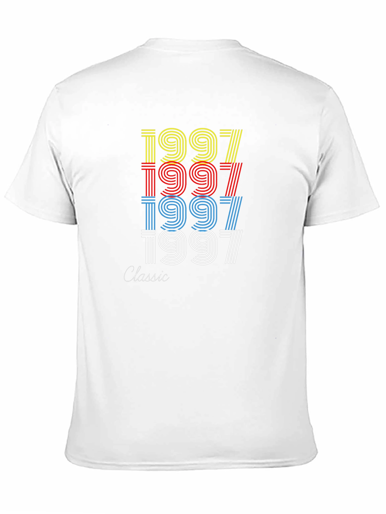 Black 1997 Vintage Style Graphic Tee - Classic Retro Design view 11