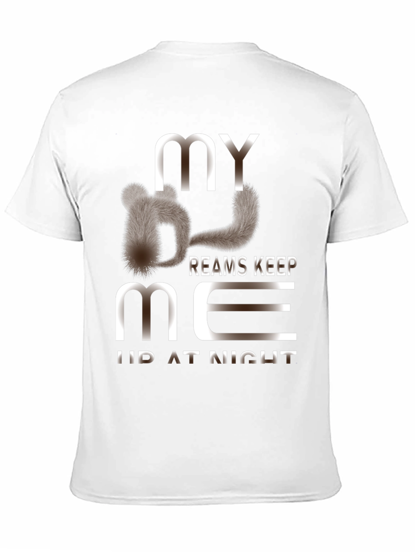 Black My Chinchillas Dreams Tee - Unique Animal Lover Shirt view 11