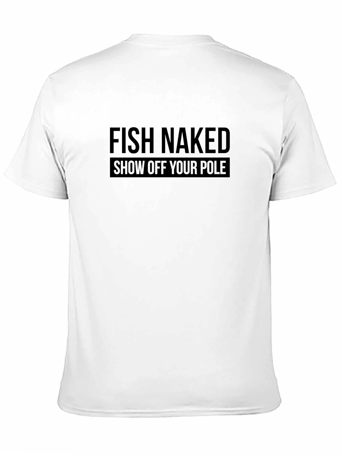 Black Fish Naked T-Shirt - Show Off Your Pole! view 11