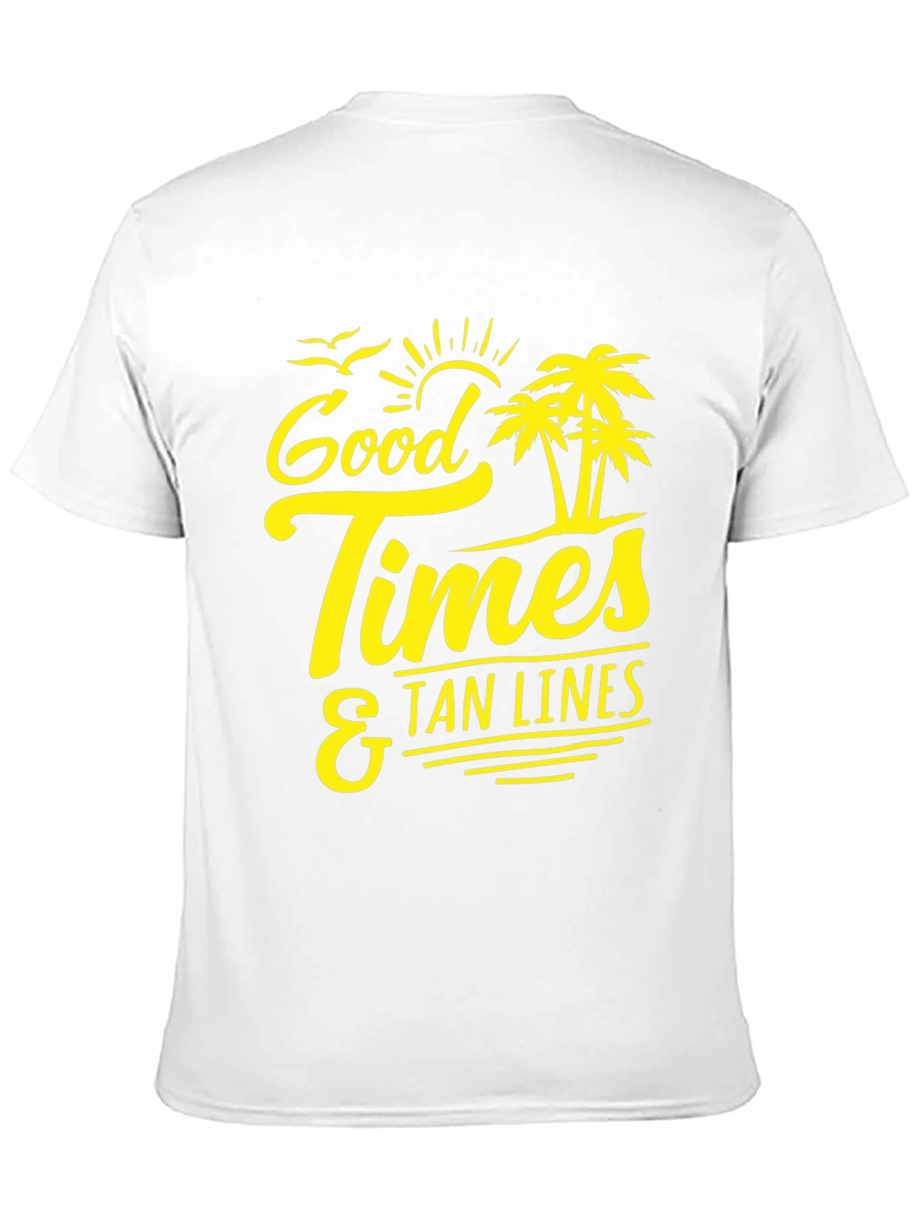 Black Good Times & Tan Lines T-Shirt view 11
