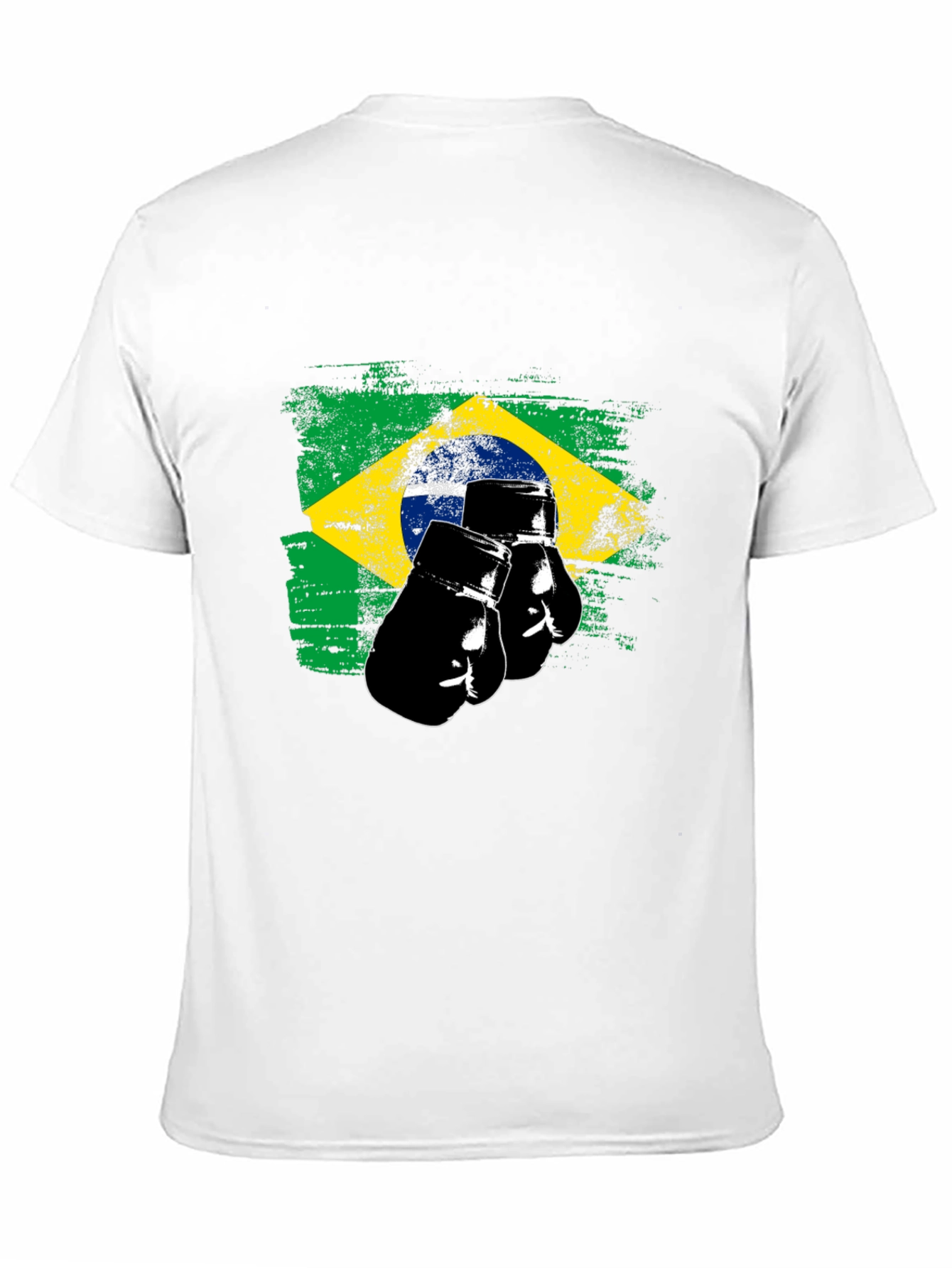 Black Brazil Boxing T-Shirt view 11
