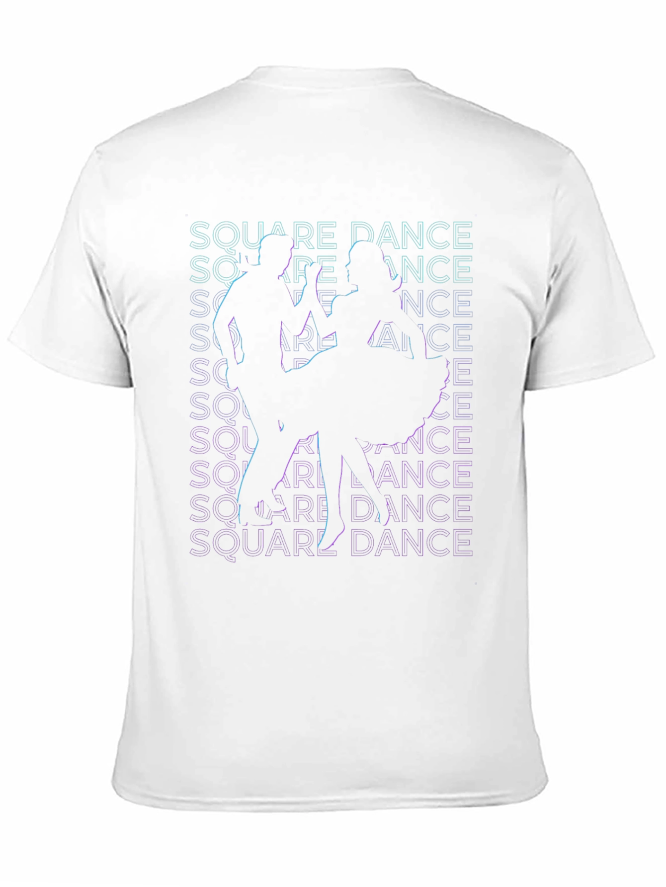 Black Square Dance Graphic Tee - Retro Style view 11