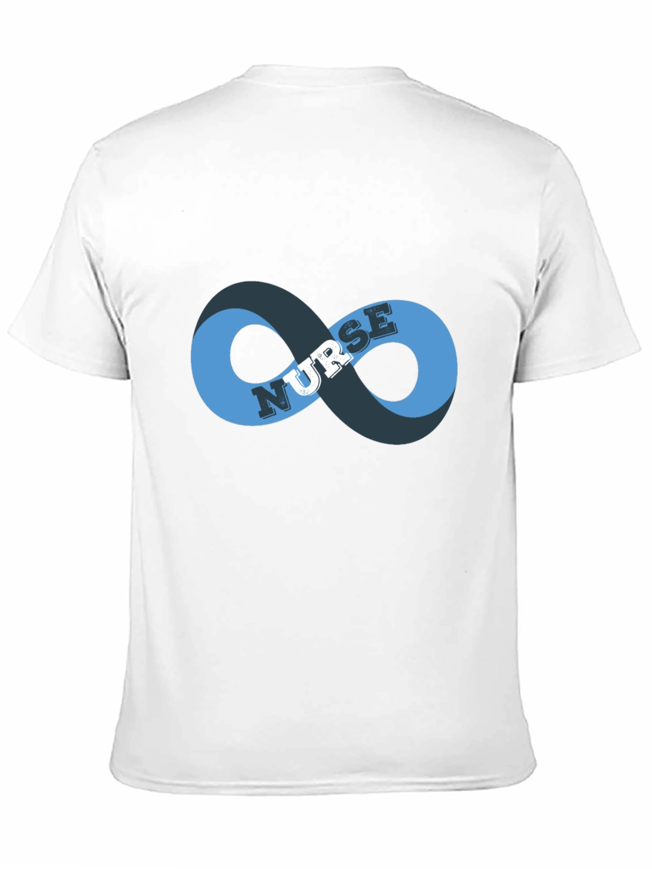 Black Nurse Infinity Symbol Graphic Tee - Black view 11