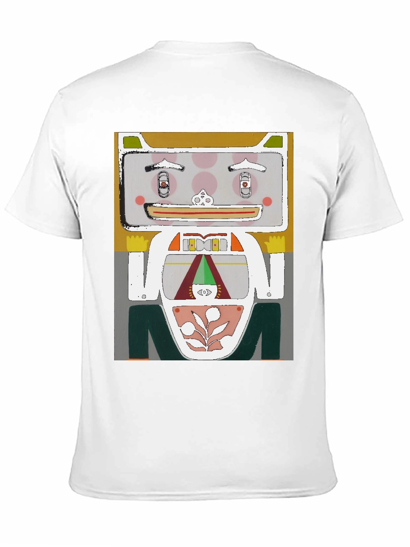 Black Abstract Graphic Print T-Shirt view 11