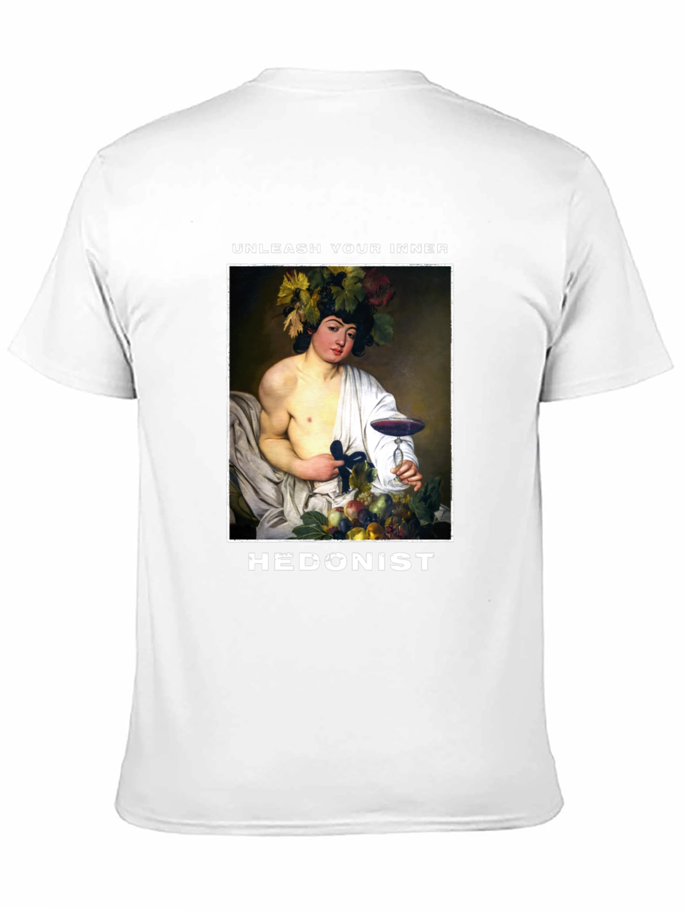 Black Unleash Your Inner Hedonist Graphic T-Shirt view 11