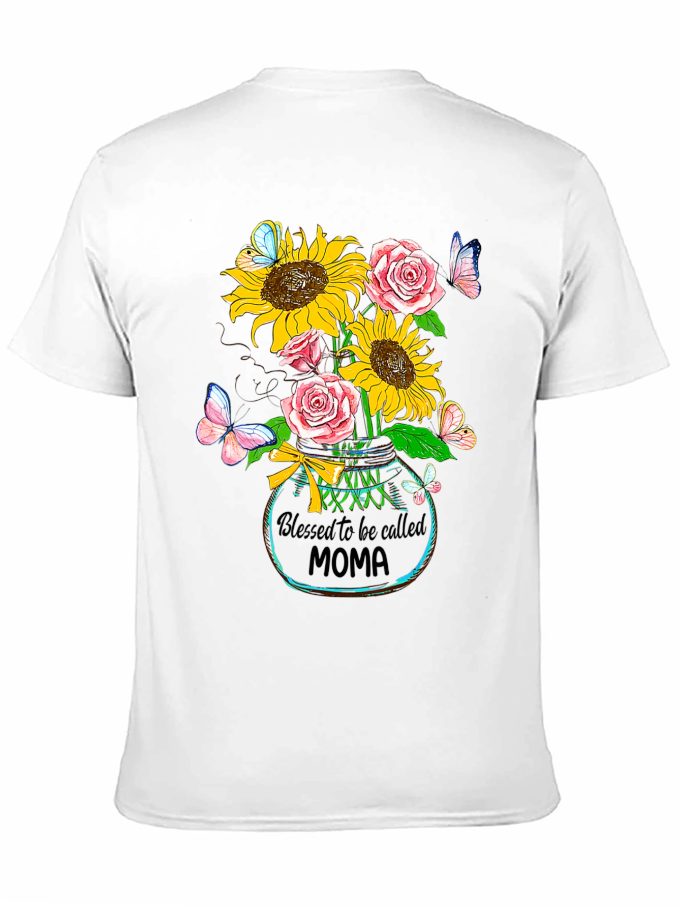 Black Blessed MOMA Sunflower T-Shirt view 11